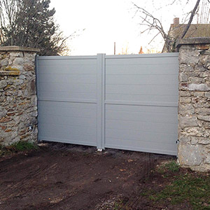 Installation et remplacement de portails à Mantes-la-Jolie (Yvelines - 78).