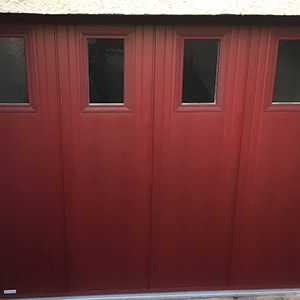 Fabrication de porte de garage sécurisée dans les Yvelines.