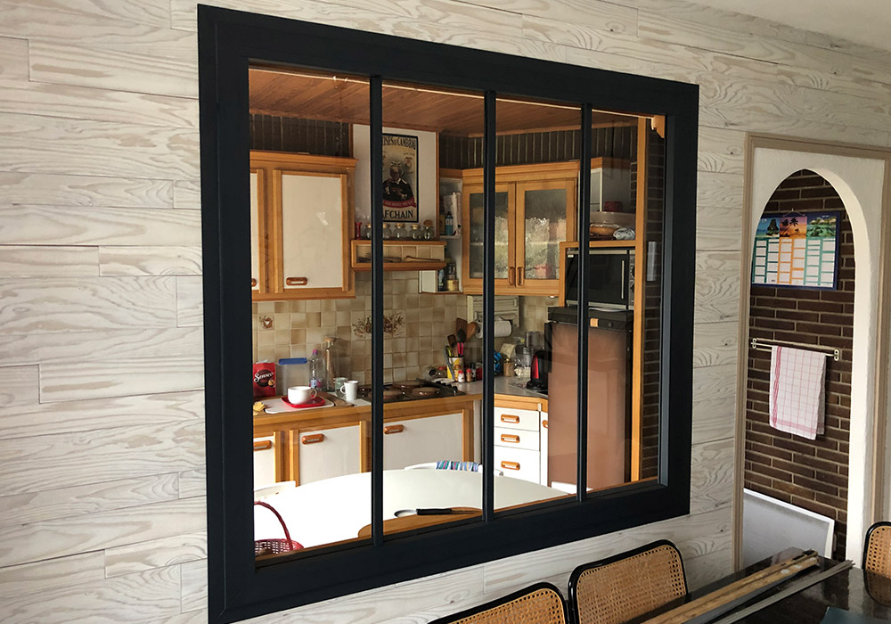 Vitrage loft industriel — Yvelines